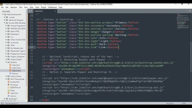 Bootstrap Colors | Adding Buttons and badges with Bootstrap 5 | Lec 3? смотреть онлайн