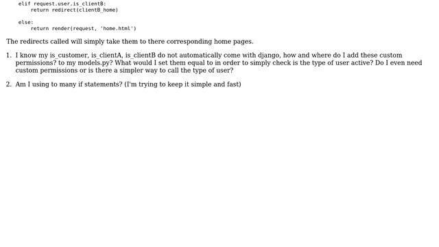 Using custom permissions in view after log in django смотреть онлайн