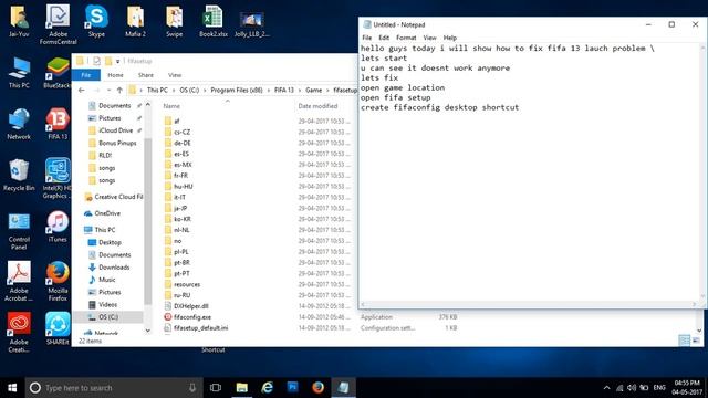 FIX FIFA 13 LAUCH PROBLEM (WIN 10/8/8.1) смотреть онлайн