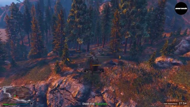 GTA 5 Online: Gunrunning Steal Supplies Raton Canyon (GTA V online) смотреть онлайн
