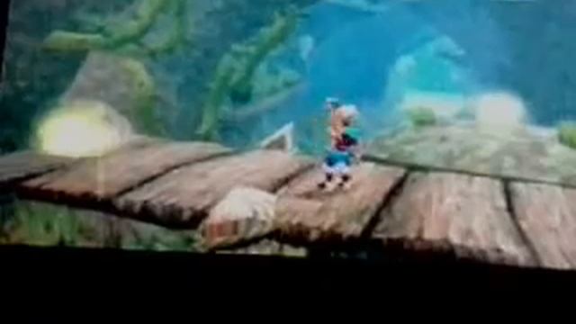 Jak and Daxter : The Precursor Legacy - attempt to kill Lurker Shark with yellow eco (unsuccessful) смотреть онлайн