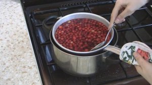 Клюквенный морс! Вкусный морс из клюквы и вишни! СМОТРЕТЬ ВСЕМ!!