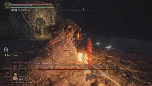 Elden Ring | PS5 | Mad Pumpkin Head (Hammer) + Mad Pumpkin Head (Flail) смотреть онлайн