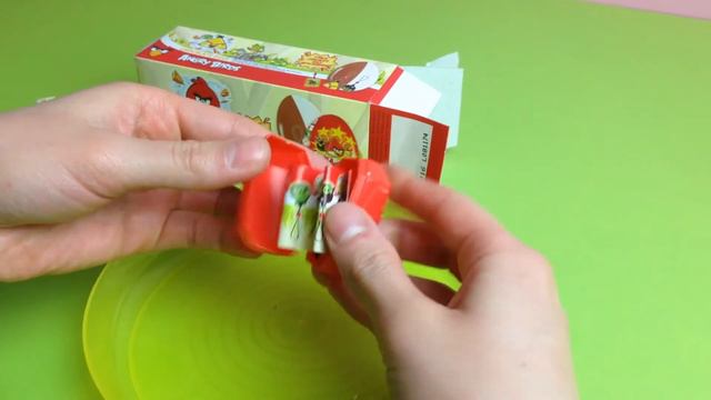 Angry Birds Surprise Eggs Unwrapping / Überraschungsei auspacken смотреть онлайн