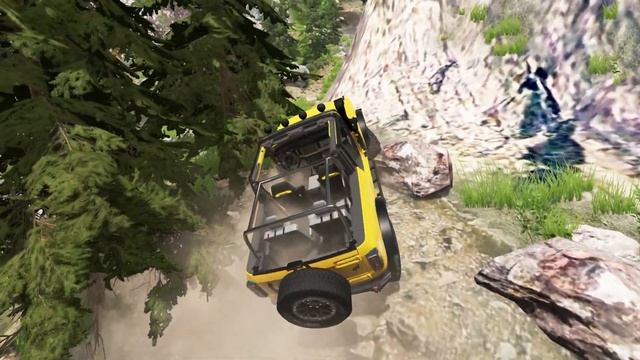 Ford Bronco - Extreme Offroading | BeamNG Drive смотреть онлайн