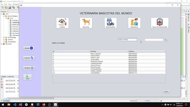 ✅ PARTE 0. Sistema de Veterinaria en NetBeans JAVA + MYSQL CRUD COMPLETO Desde CERO ▶ смотреть онлайн