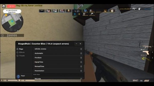 Roblox Counter blox script | staged hub & pepsi.club V4.4 review