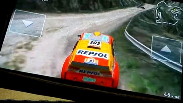 Game Android Pocket Rally on Samsung Galaxy S смотреть онлайн