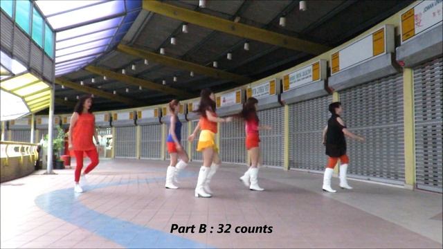 Mas Macarena line dance (Demo) 28/5/17 смотреть онлайн