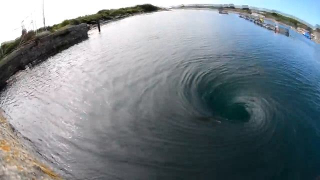 Swimming With A Whirlpool! (Ocean Whirlpool)
