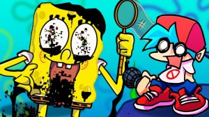 ХОРРОР БОСС Зараженный Губка Боб во Friday Night Funkin Хоррор Мод Vs. Corrupted Spongebob #2
