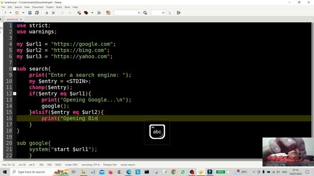 Perl Windows Project - Search Engine Browser Launcher 2023 смотреть онлайн