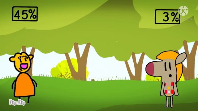 ОРАНЖЕВАЯ КОРОВА VS ЗЕБРА В КЛЕТОЧКУ смотреть онлайн