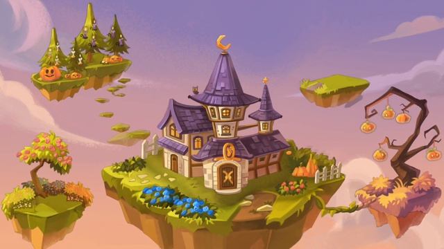 Witch & Cats (by PivotGames) - free offline match 3 puzzle game for Android - gameplay. смотреть онлайн