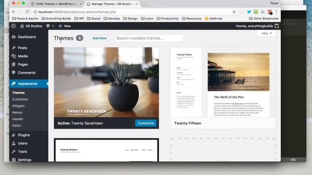 Create a WordPress Child Theme 2017 смотреть онлайн