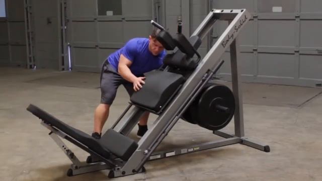 Обзор Жима ногами Body-Solid Leg Press & Hack Squat GLPH1100 смотреть онлайн