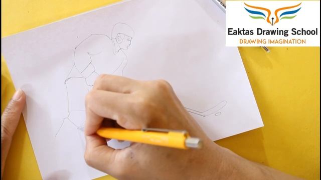 How to draw a hockey player in action смотреть онлайн
