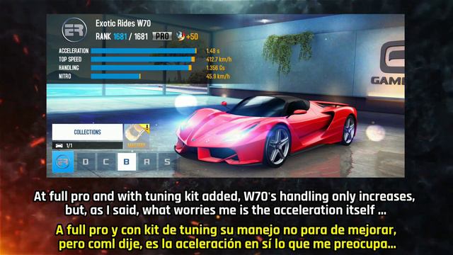 LAFERRARI CLONE?!?| Asphalt 8 Exotic Rides W70 Full Pro Stats After Update 46 смотреть онлайн