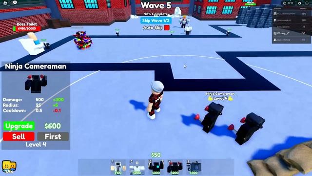 200 Robux for Camera Repair Drone...(is it worth it?) | [?EP 57] Toilet Tower Defense (ROBLOX) смотреть онлайн