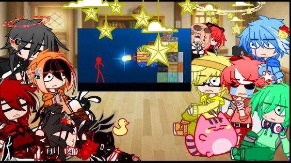 AvA/AvM react to The Lucky Block Staff [ Gacha Nox ] | _MoonLight_Squad! | Enjoy |