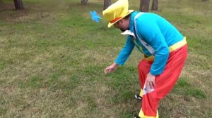 Смешное видео с клоуном для детей, игры с клоуном