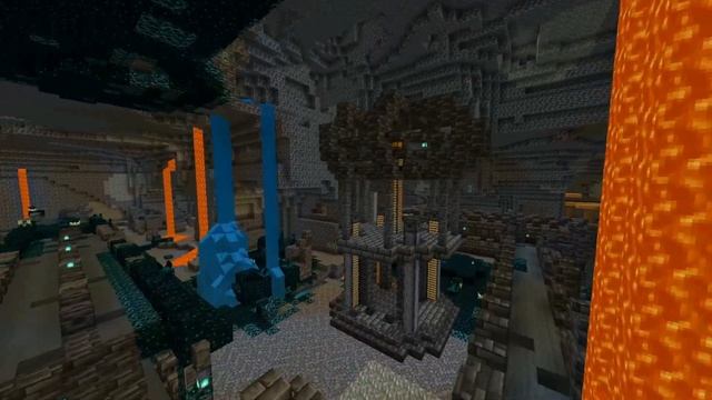 MEGA TAIGA VILLAGE and LUSH CAVE at Spawn Seed - Minecraft Bedrock & Java Edition 1.19 смотреть онлайн