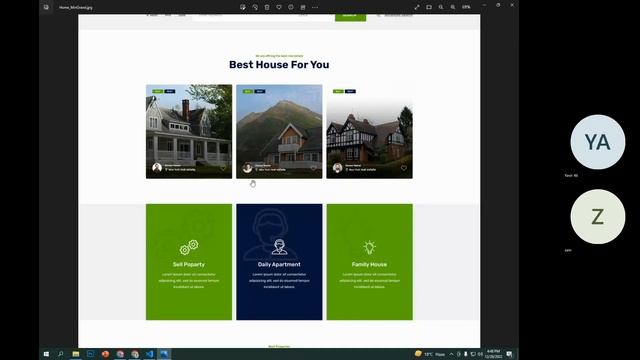 Real Estate Layout Design using Bootstrap 5 (Part-2) смотреть онлайн