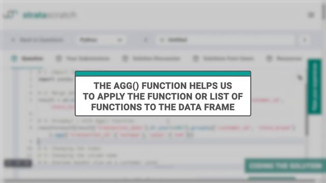 Group By & Aggregate Functions to Solve Python Coding Questions смотреть онлайн