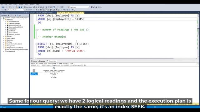 The table SEEK | SQL server смотреть онлайн