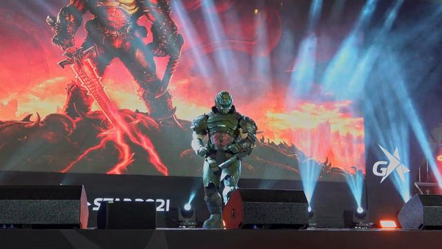 GSTAR 2021 COSPLAY AWARD DOOM ETERNAL DOOMGUY