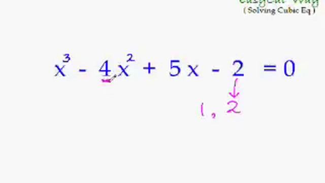 Cubic Eqn Trick   Faster Way To Solve Cubic Equation