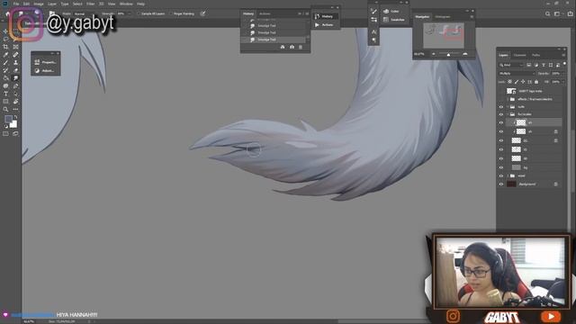 WORTH IT! LEARN TO PAINT FUR ONCE FOR ALL AND IMPROVE YOUR ART! (Photoshop Painting Process+ Voice