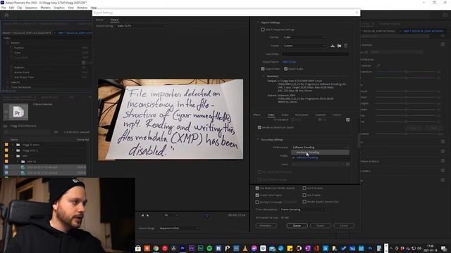 How I fixed 6x FASTER export in Adobe Premiere Pro (solved the issue of XMP has been disabled) смотреть онлайн