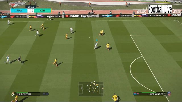 PES 2018 Level Legend | Real Madrid vs Atletico Madrid | C.Ronaldo Free Kick Goal | Gameplay PC смотреть онлайн