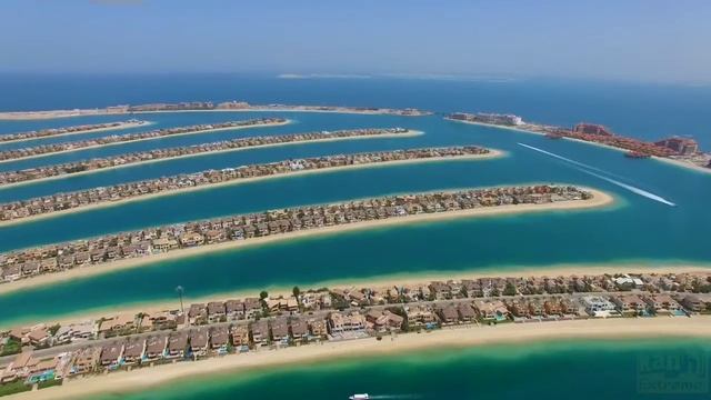 Palm Jumeirah Island Dubai , UAE | Amazing Views | смотреть онлайн