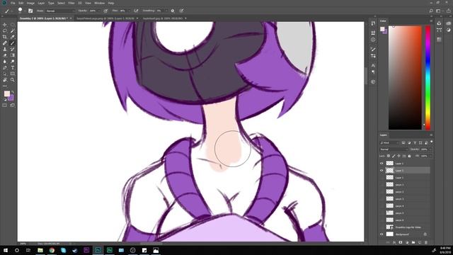 DRAWBBYtheHong (Jobby Draws!) - EP 2 - The Purple Cute Girl Episode смотреть онлайн