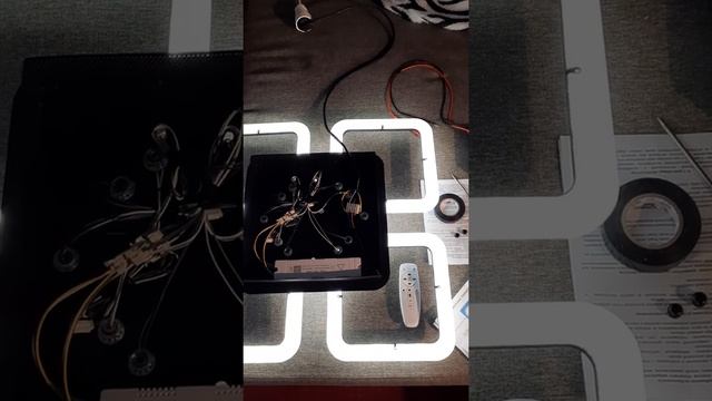 Что делать? Светодиодная люстра моргает и отключается