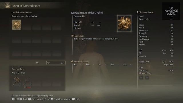 How to Use Remembrance in Elden Ring - Remembrance of The Grafted смотреть онлайн