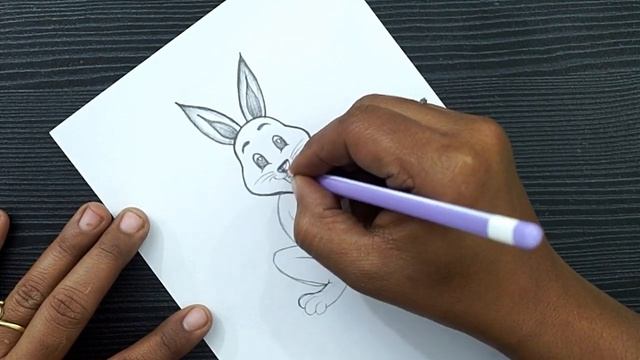 Happy Easter Drawing || Easter Bunny Drawing || How To Draw || Pencil Drawing смотреть онлайн