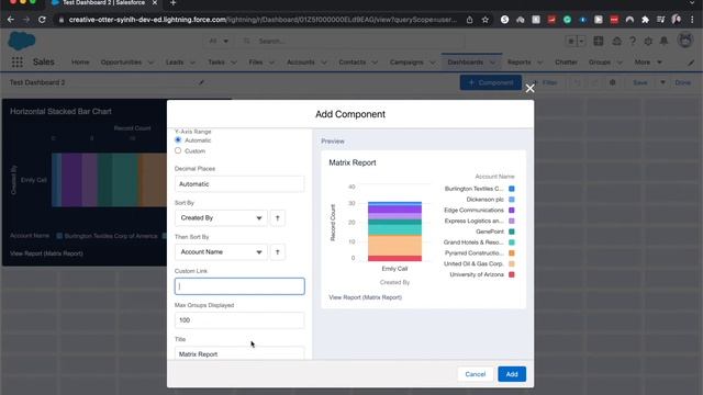 VERTICAL STACKED BAR CHART COMPONENT IN SALESFORCE | How to Create a Component in Salesforce смотреть онлайн
