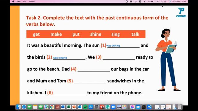 PK2203036 - Day 18 - Solutions-Pre Intermediate: Unit 2B: Adventure (Grammar) (Part 1) смотреть онлайн