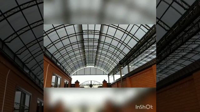 Навесы из поликарбоната.