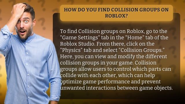 How do you find Collision groups on Roblox? смотреть онлайн