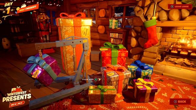 HOW TO OPEN ALL 2021 WINTERFEST EVENT PRESENTS IN FORTNITE! (14 DAYS FREE REWARDS) смотреть онлайн