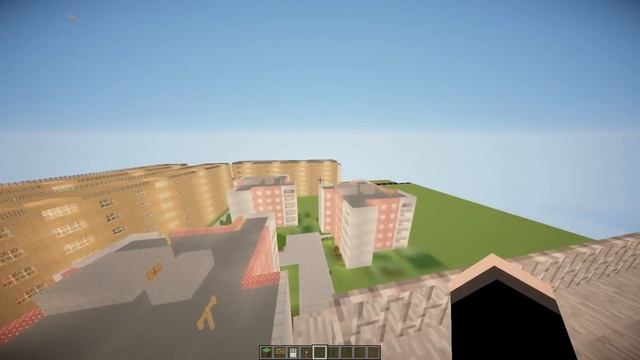 Российский город в minecraft #22 Стадион смотреть онлайн