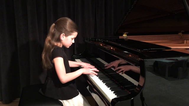 Aleksandra Deshevaia, 8 yo. Getting ready for a music school exam 2021. смотреть онлайн