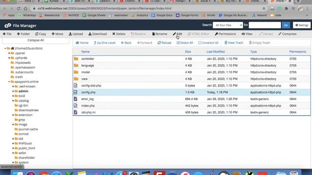 How to update config file website-admin-seller setting in Opencart смотреть онлайн