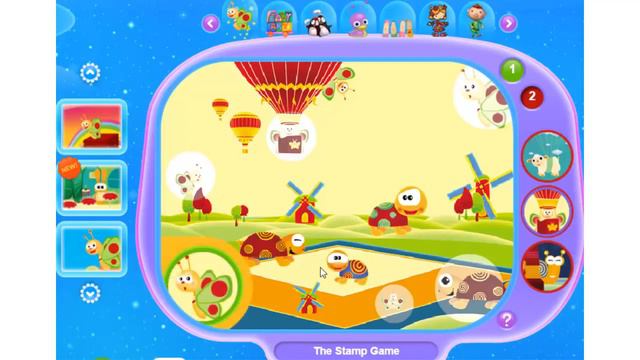 Baby tv channel game The sticker game Match the pictures смотреть онлайн
