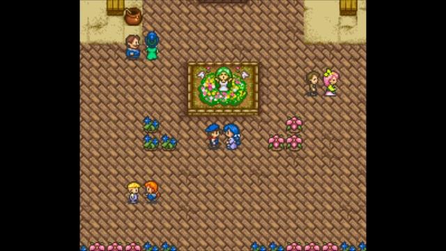 Harvest Moon (SNES) - Maria (Events, Dialogue, Marriage) смотреть онлайн