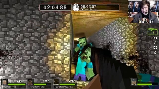 L4D MINECRAFT SURVIVAL MOD! (Left 4 Dead)
